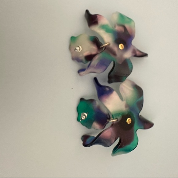 Lele Sadoughi Crystal Lily Earrings - Picture 11 of 13